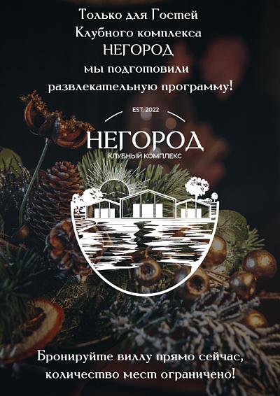 Новый год в клубном комплексе «НЕГОРОД»